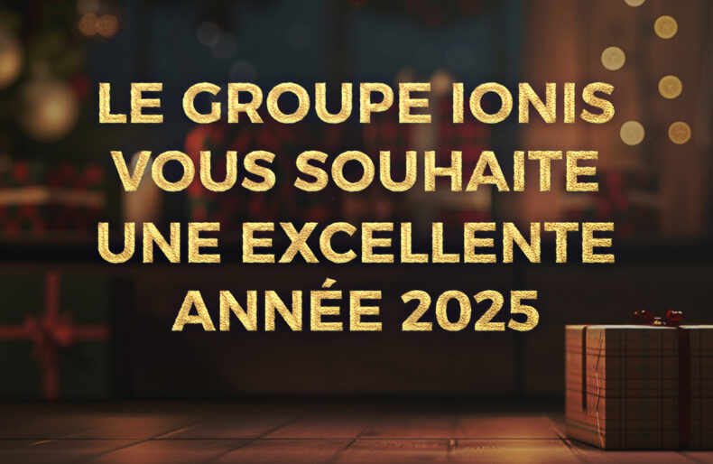 Pour ses traditionnels vœux, le Groupe IONIS vous souhaite une bonne année 2025 pleine de réussite, d’innovation, de promesses et de projets !